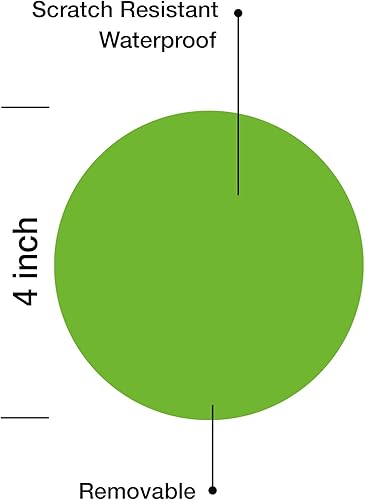 Miniatura 2 de CLEVER SIGNS 30 puntos de vinilo de 4 pulgadas para aula y jardín de infantes, perfectos para marcado de piso, juegos escolares y enseñanza,