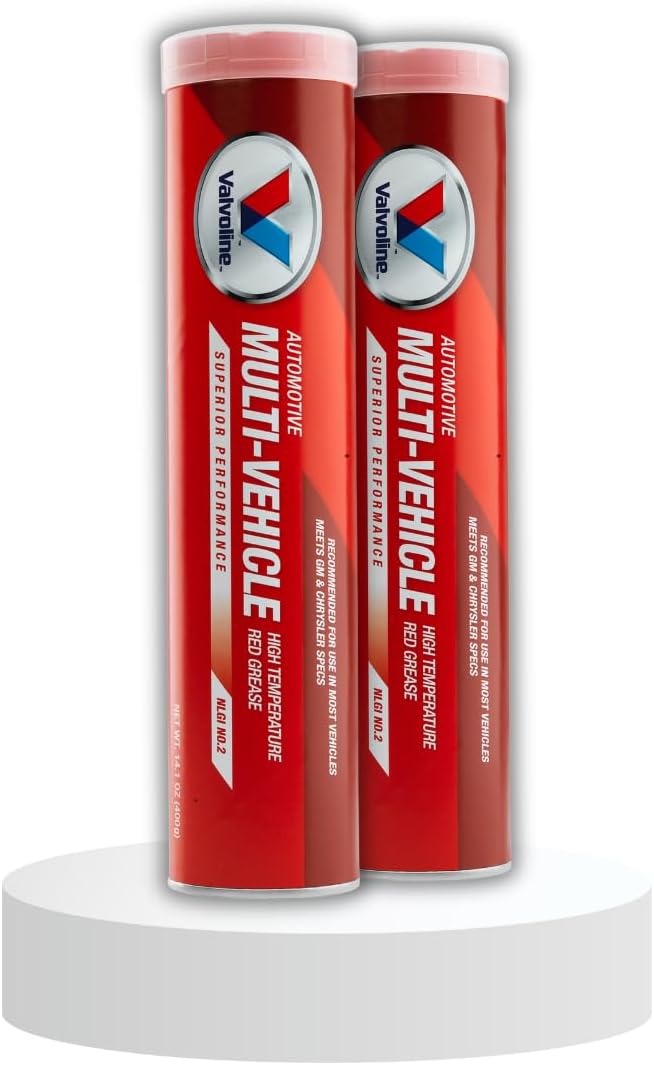 Multi Vehicle High Temparature Grease 2 Pack Special | Automotive, Industrial, Marine| High Temperature Stability | Pack of Two
