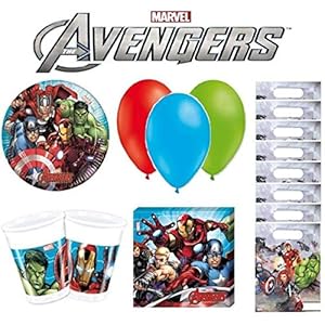 Avengers verjaardag – Verjaardag Kit Avengers – 8 Personen