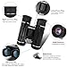 40x22 Compact Small Binoculars for Adults and Kids, Lightweight Pocket Binoculars for Bird Watching, Travel, Concerts, Sports, Camping and Hiking with Weak Light Night Vision (BAK4 Prism FMC Lens)