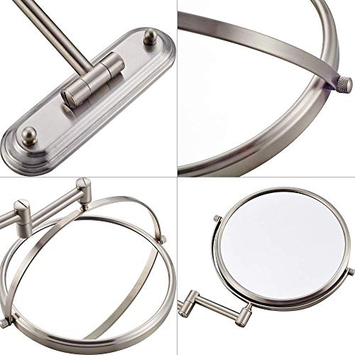 Miroir de salle de bain réglable et extensible pour simplifier votre routine