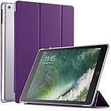 Poetic Slimline New iPad 9.7 Inch 2017 Case Slim-Fit Trifold Cover Stand Folio Case with Auto Wake / Sleep for Apple iPad 9.7 (2017 MARCH Released) Purple