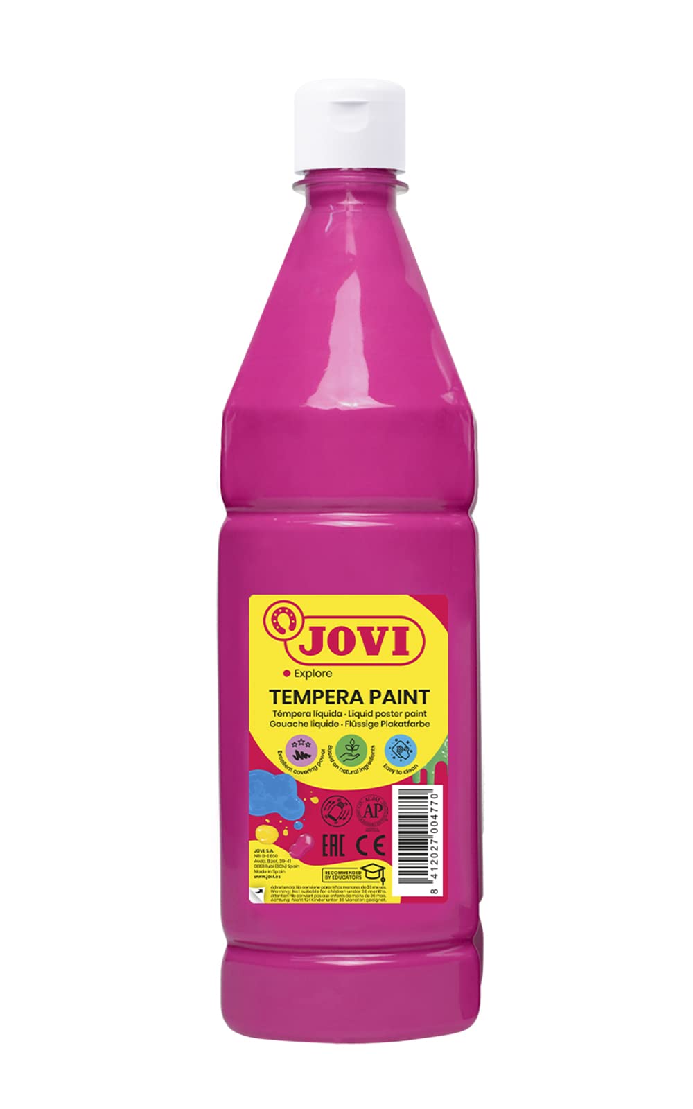Jovi tempera liquida escolar 1000 ml magenta