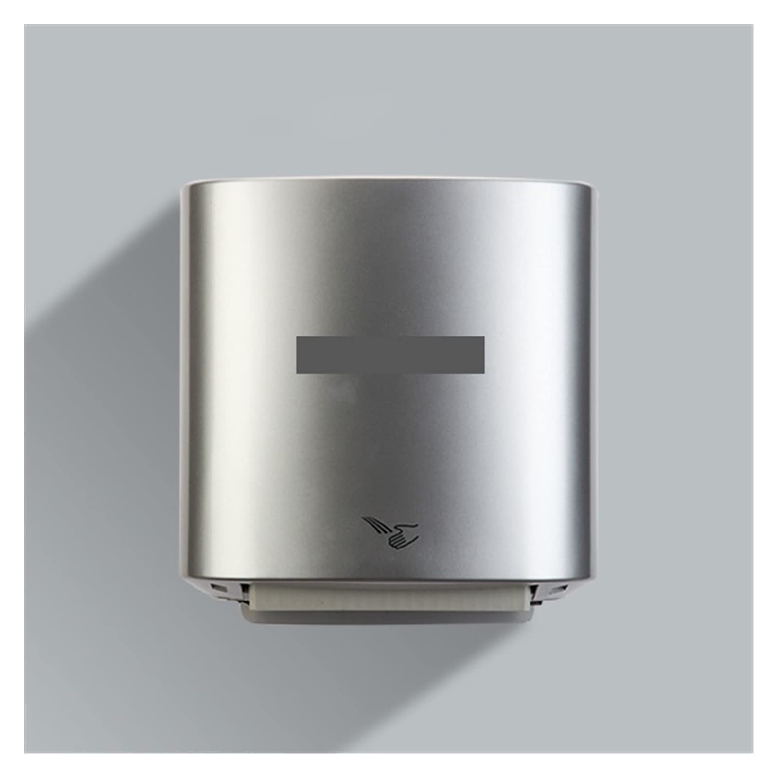 Secador de Manos, Secador de manos eléctrico Sensor infrarrojo pelo automático Baño Interruptor aire caliente Instalación sin perforaciones Teléfono móvil