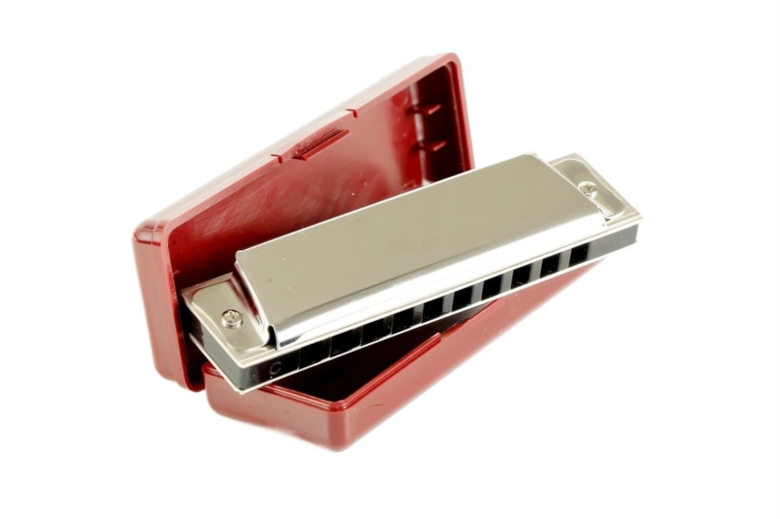 Mundharmonika Diatonische 10 Loch Mundharmonika Tonart C Blues Harp(C)