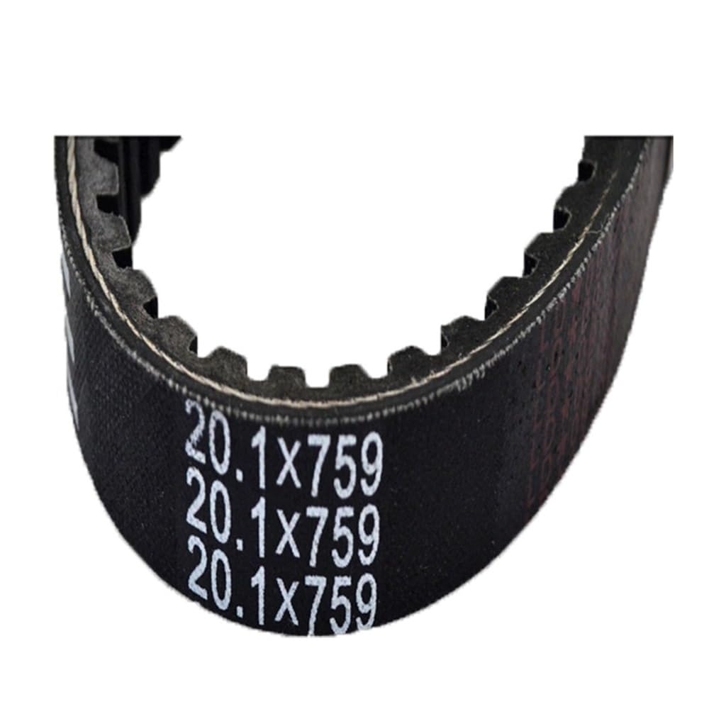 CVT-Antriebsriemen 20,1 759 20,1 X 759 Verstärkter Riemen Für Luftgekühlten 4-Takt-Roller ATV 152QMI GY6 125 GY6125 CC Langgehäuse Antriebsriemen Motorräder