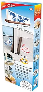 Original Twin Draft Guard Door Draft Stopper, Year Round Insulator, For Summer