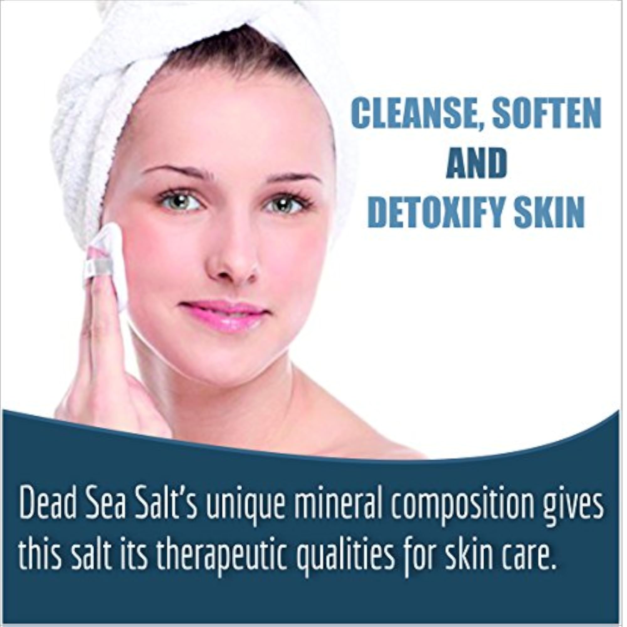 Dead Sea Salt, Natural Mineral Bath Salt