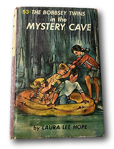 Rare Bobbsey Twins #53: IN THE MYSTERY CAVE by ... B08Y73KX9D Book Cover