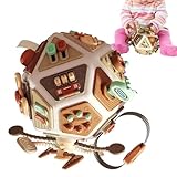 Aktivitätswürfel für Babys | Lernspiel für Vorschule | Berufswürfel für Reisen, für , Mädchen, Babys ab 6 Monaten