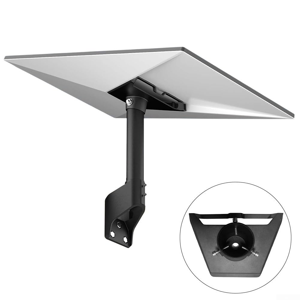 für starlink für Gen 3 Halterung Winkel verstellbar mit Sockel | Perfetta vestibilità per Gen 3, con base, robusta struttura in lega, nero, 190 x 150 x 110 mm