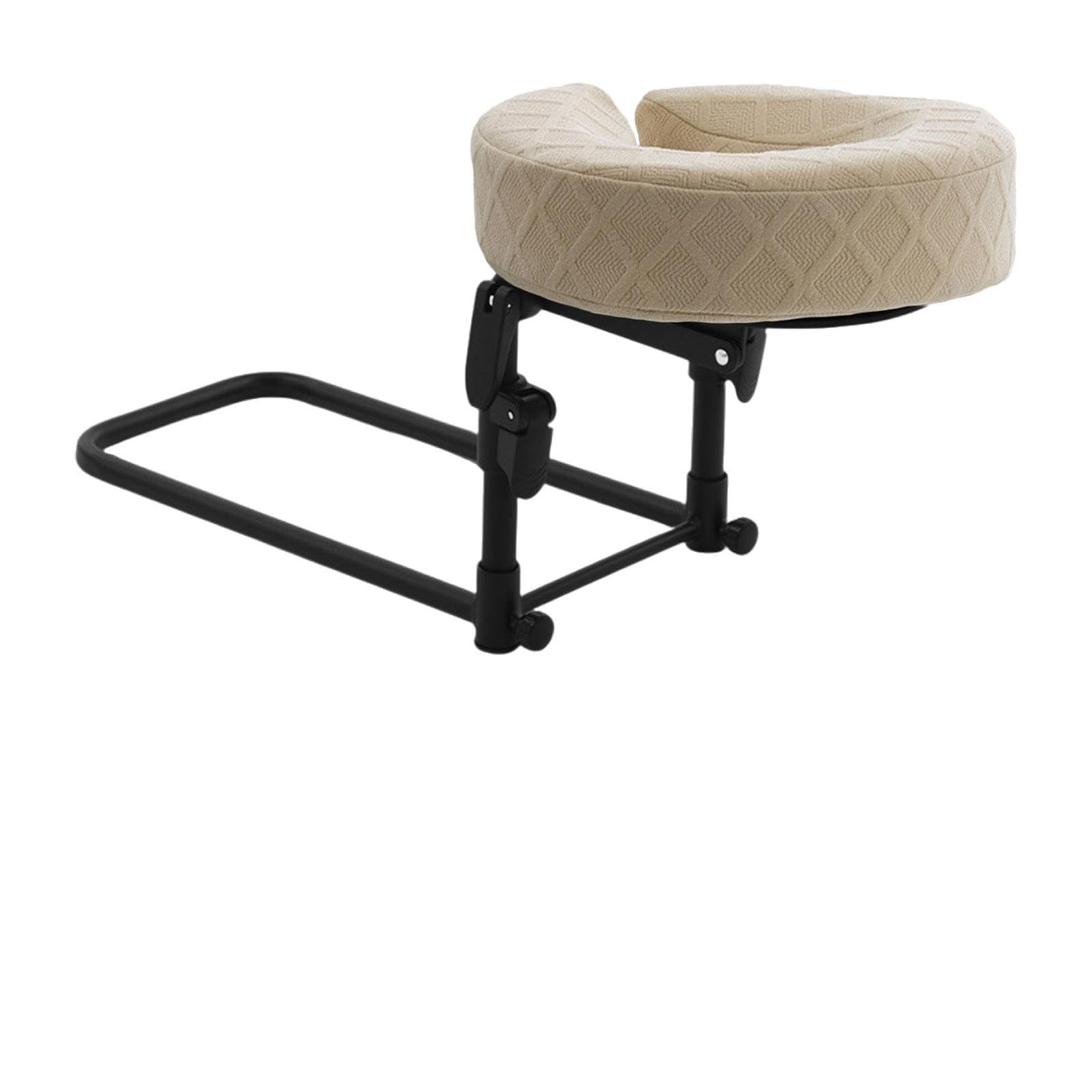 Appui-tête de massage pour matelas support facial réglable blanc