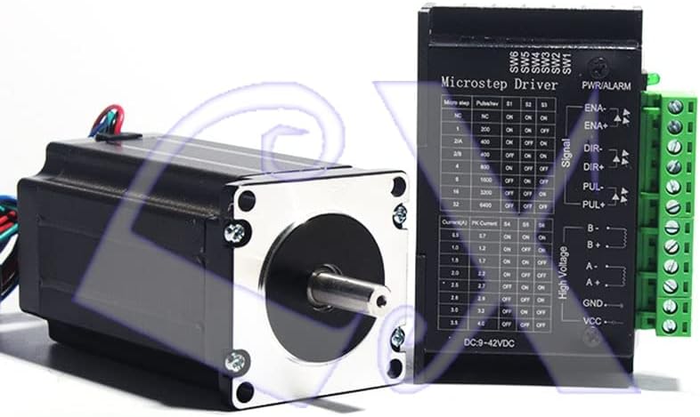 57 stepper motor driver kit 57BYG250D torque 2.5N.M long 100MM motor + 4.0A 12-42V TB6600 upgrade drive