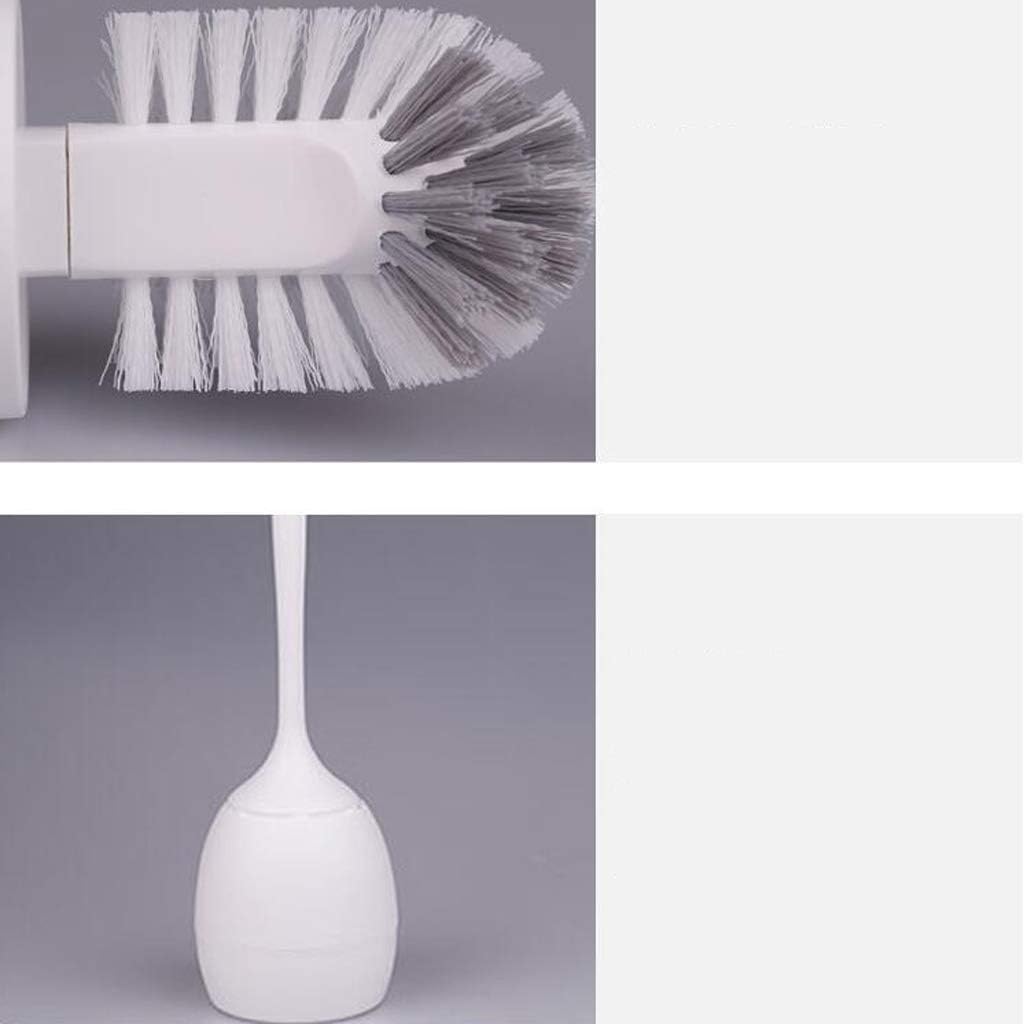 Lila WC-Bürsten-Set, langer Griff, WC-Schüsselreiniger mit Halter, PE-Badezimmer-Reinigungsbürste für mühelose Toilettenpflege und Hygiene