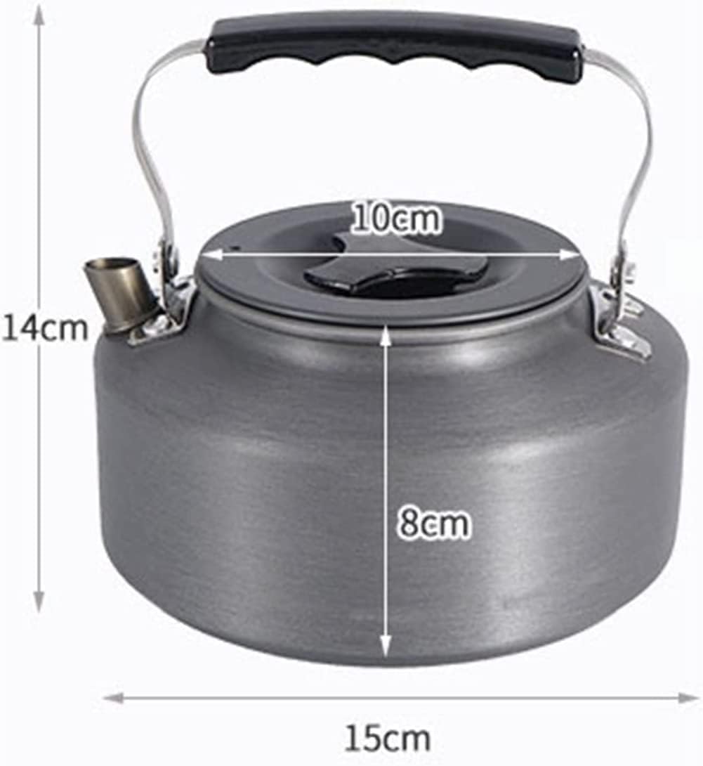 Percolator Coffee Pot 1.1L Portable Ultra-Light Outdoor Hiking Camping Picnic Water Kettle Teapot Coffee Pot