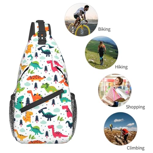 Mochila cruzada deportiva estilo sling para adultos miniatura 6