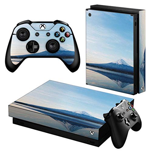 igsticker Xbox One X ��p �X�L���V�[�� ���ʁE�V�ʁE��ʁE�R���g���[���[ �S�ʃZ�b�g �G�b�N�X�{�b�N�X �V�[�� �ی� �t�B���� �X�e�b�J�[ 003526