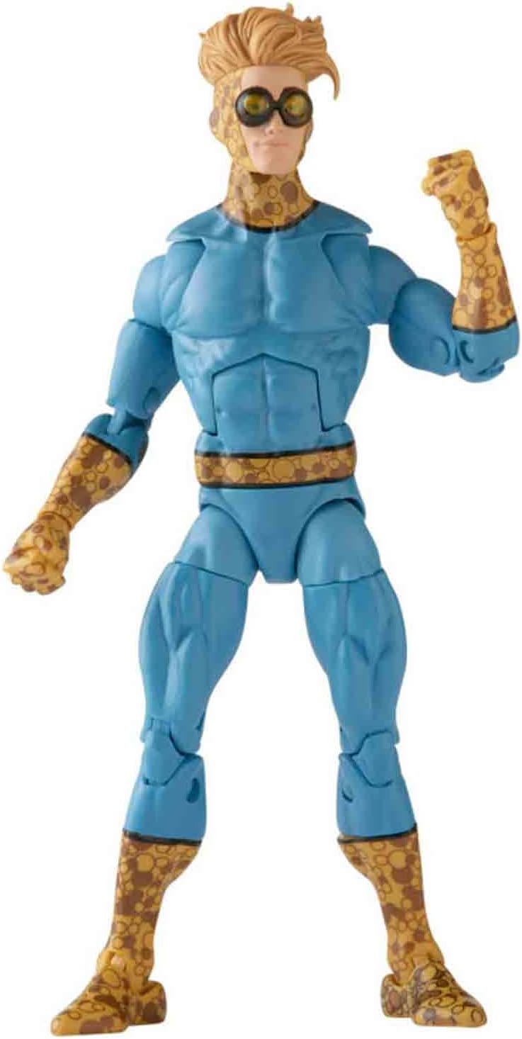 Marvel Hasbro Legends Series Speedball Classic Comics Action Figure 6-inch Collectible Toy, 1 Build-A-Figure Part