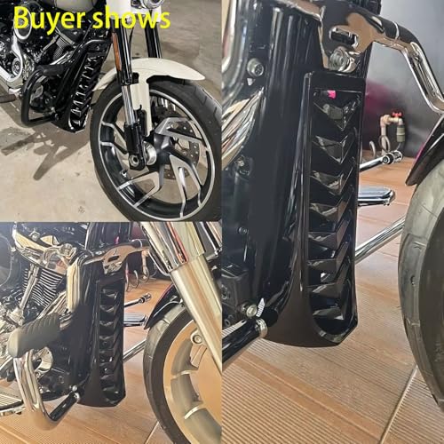 Couvercle de cadre de menton pour sublimer vos road trips en Harley Softail - 2