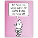Produktbild Sheepworld 44961 Blechschild "Ich hasse es, wenn außer mir nichts Süßes ", 17 cm x 22 cm, Geschenkartikel