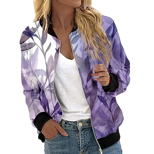 Veste col montant coupe courte fleurie pour vos sorties en famille
