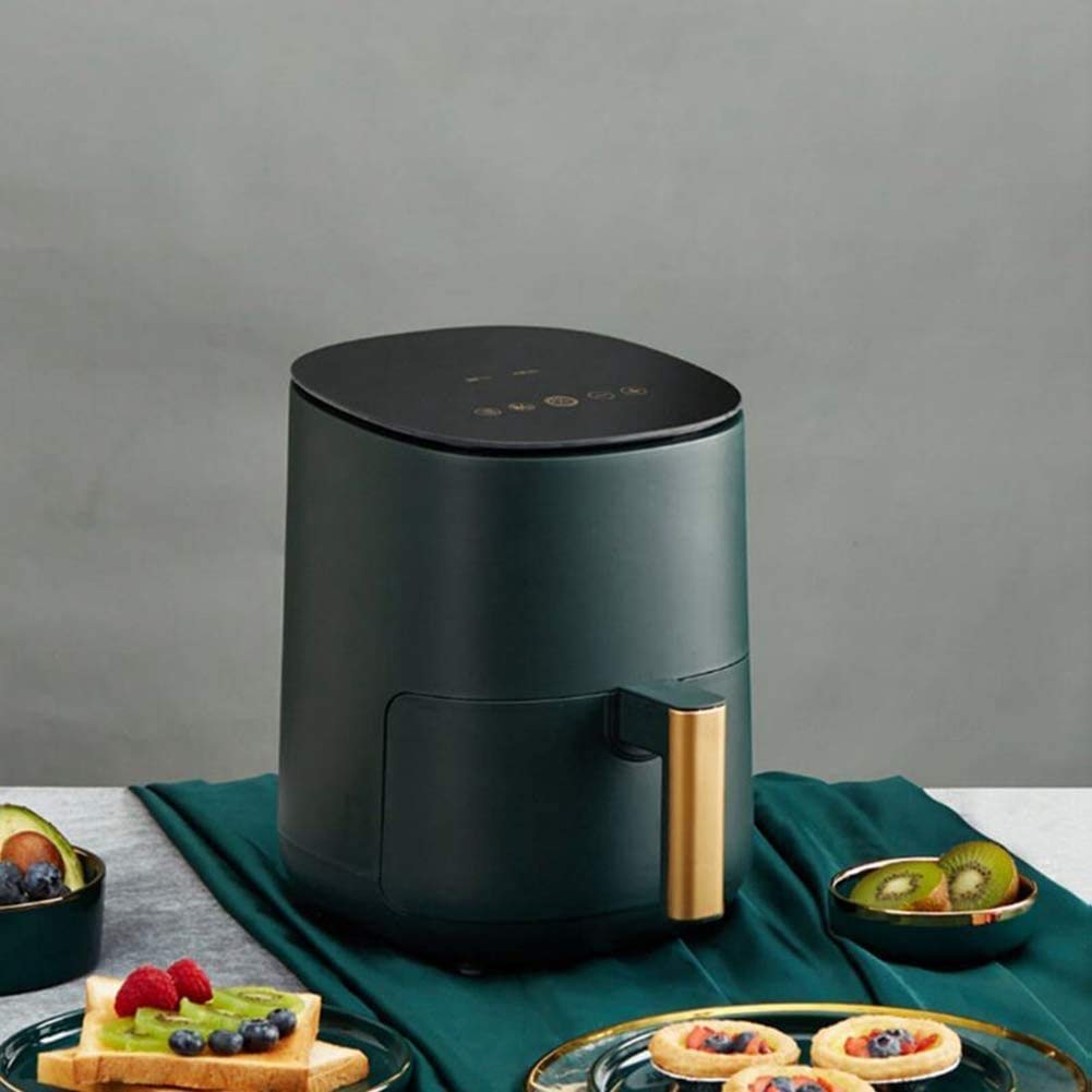 ADITAM Cuisinière électrique Four avec contrôle de la température, Panier à Frire antiadhésif et système de Circulation d'air à 360 degrés, 1400 Watts, 2,5 L Happy Double The Comfort