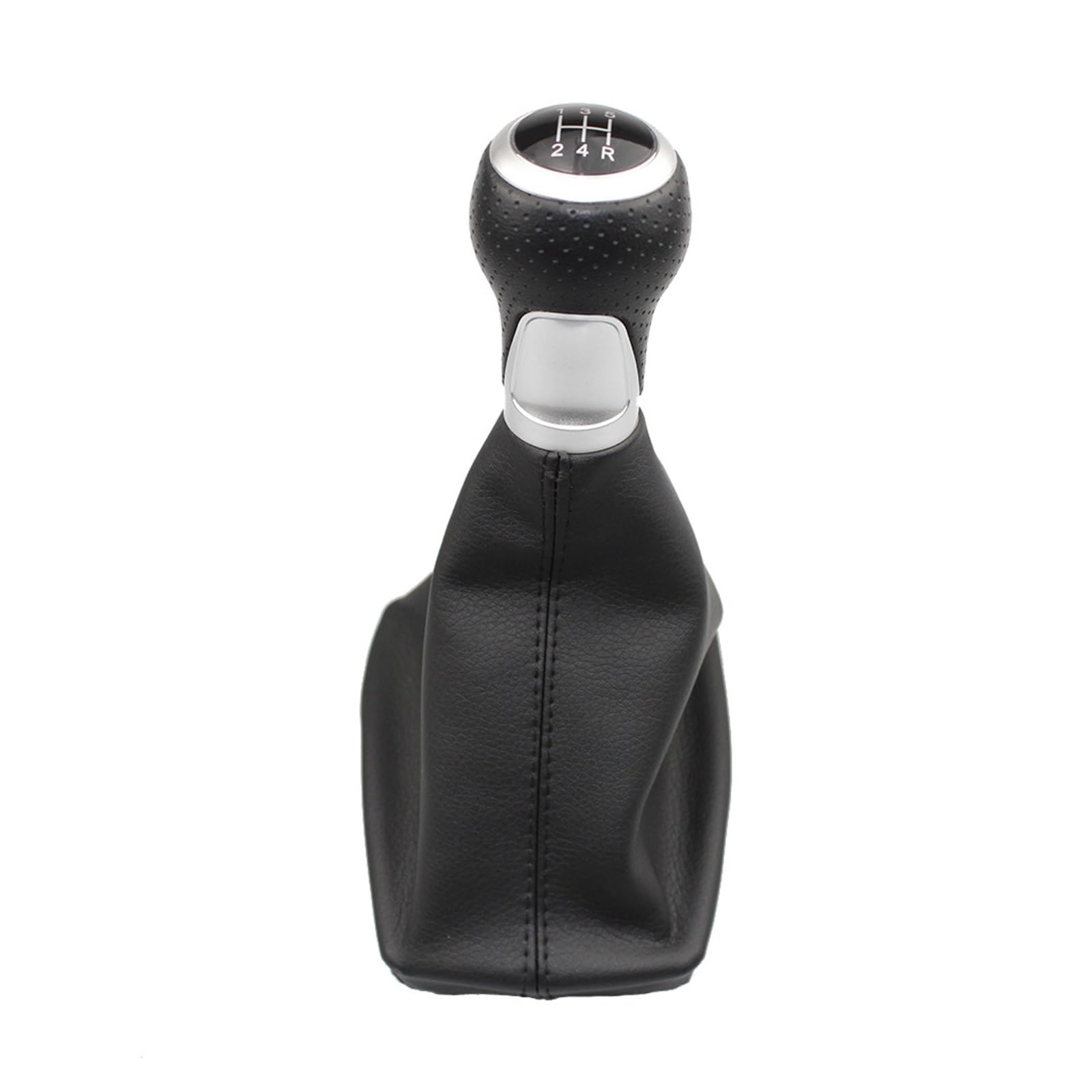ZNCOJL Car Gear Stick Knob for Audi A4 S4 B8 8K A5 8T Q5 8R 5 Speed Manual Gear Shift Knob Handle No Modification Required(B)