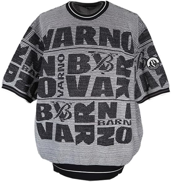 新品 バーニヴァーノ サマーセーター ニット LL 半袖 barni varno 新品