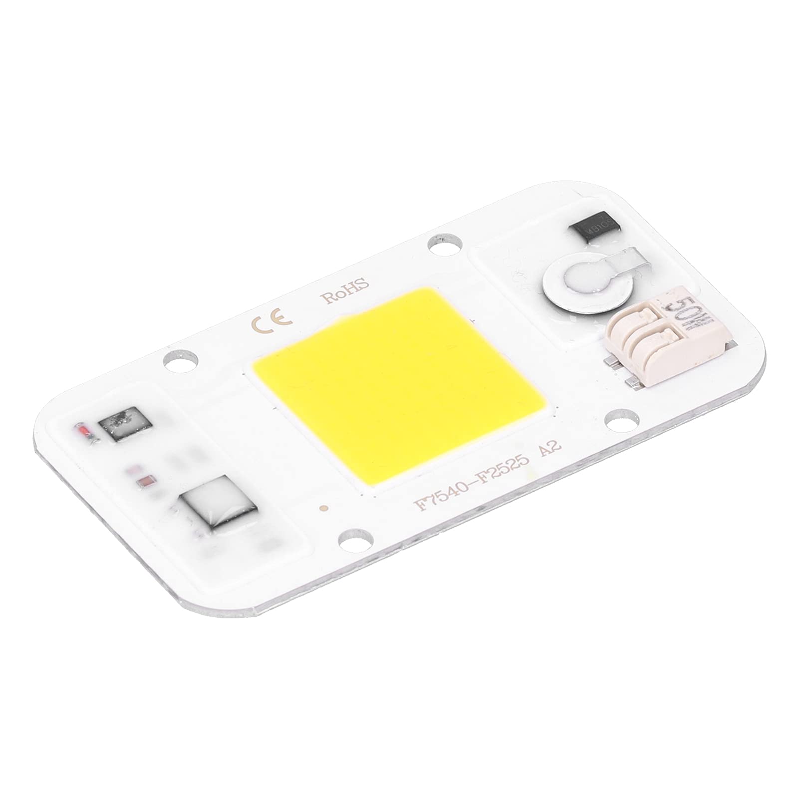 LED Chip, 20W/30W/50W Environmental Protection Free Solder LED Chip Widely Compatibility Comfortable Light LED Cob Chip with Long Service Life for DIY (White Light 50w)