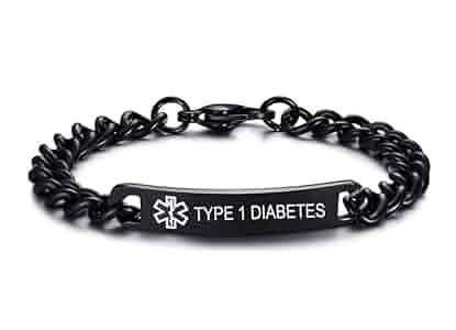 Jewellery Engraved Bracelet Diabetic Bracelets For Women Type