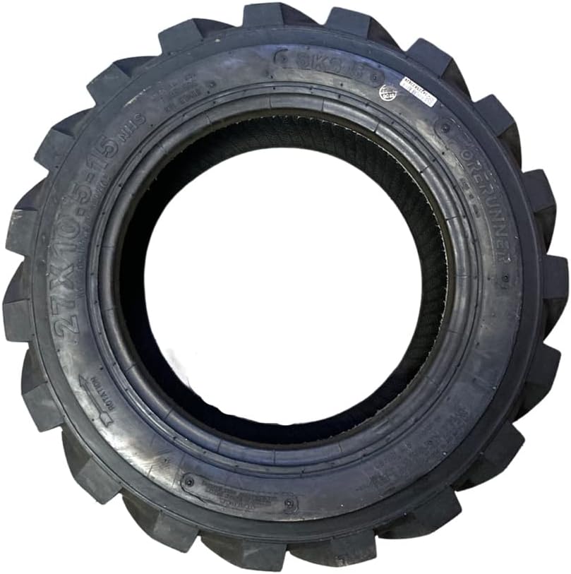 (1) 27X10.50-15 Forerunner SKS-5 Skid Steer/Tractor Tire -27-10.50-15