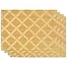 Lenox Laurel Leaf Set of 4 Placemats, Gold