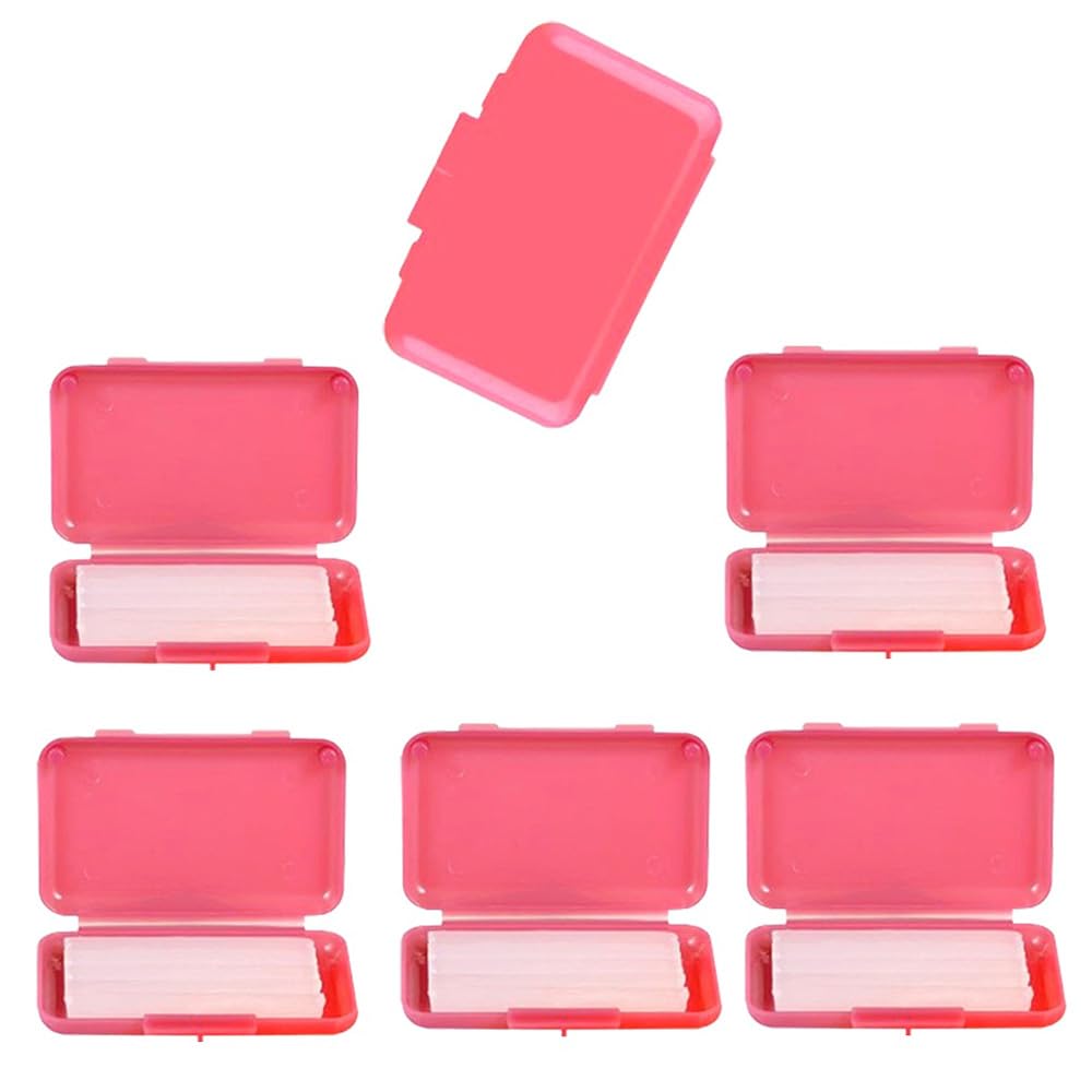 Dentosmile (Rose Flavored) Orthodontic Wax For Braces/Patient Relief Wax Dental Wax For Braces Support Wax To Relieve Irritation And Pain - 5 Strips Per Box (1) (6)