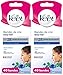 Veet - Lot de 80 Bandes de Cire Visage - Peaux Sensibles