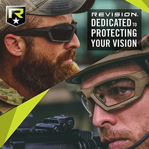 Revision Military Shadowstrike Photocromic Kit - Black - Anti-Fog, Tactical Military Ballistic And Eye Protection Sunglasses #TOP5