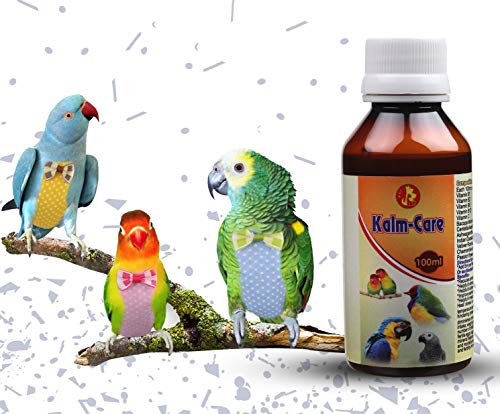 Image of Pet Care International (PCI) Bird Supplement Kalm Care to Help in Bird Calm & Bird Breeding for Healthy Bird Healthcare (100ML, Kalm Care)