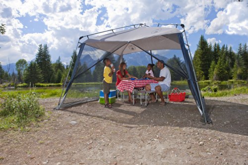 Coleman Screened Canopy Tent with Instant Setup, 11x11ft Portable Screen Shelter with 1-Minute Setup for Bug-Free Lounging, Great for Beach, Yard, Picnic, Park, Camping, & More image 4