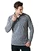 TSLA Men's 1/4 Zip Pullover Long Sleeve Shirt, Quick Dry Performance Running Top, Athletic Quarter Zip T-Shirt, Sun Block Quarter Zip Spacedyegrey, X-Large