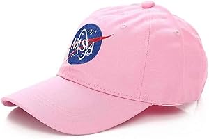 Adjustable NASA Logo Cloud Embroidered Baseball Cap