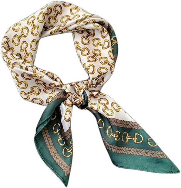 Square Headscarf Neck Silk Scarf for Women Perfect Fashion Gift