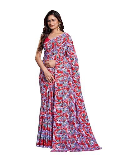 Image of Garden Vareli Art Silk Abstract Printed Saree
