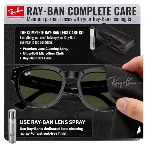 Image of Ray-Ban RB0298S MEGA HAWKEYE Square Shaped Sunglasses for Men & Women with Official RAYBAN Eyewear Kit