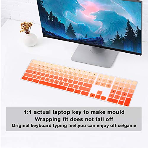 Funda de teclado numérico premium de silicona suave para Apple iMac 2017 2018 MQ052LL/A 7