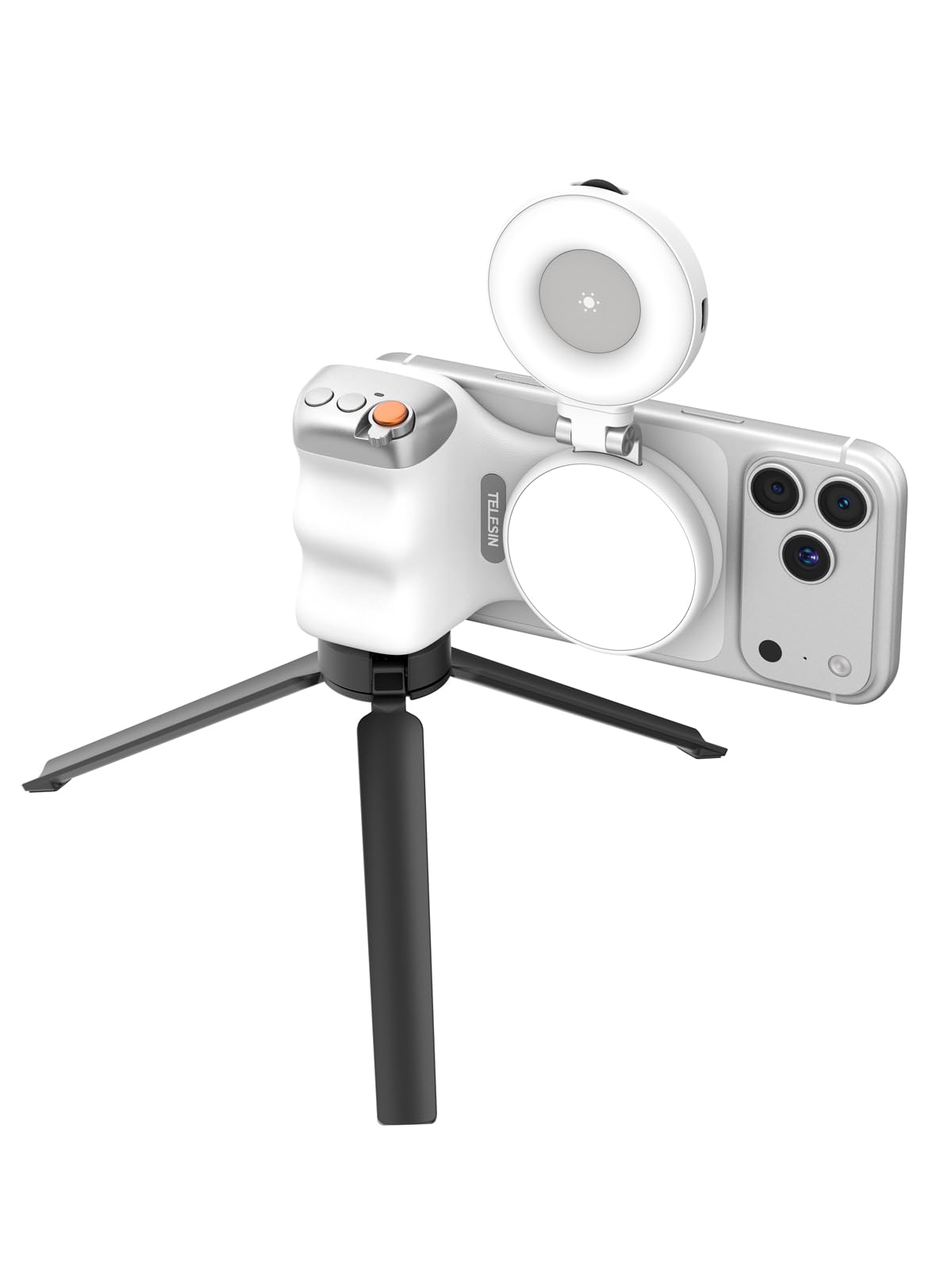 Amazon.com: TELESIN Fun Shot Magnetic Phone Camera Grip + C03