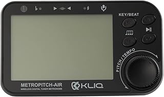 Sponsored Ad - KLIQ MetroPitch Air- Rechargeable Metronome Tuner for All Instruments - with Guitar, Bass, Violin, Ukulele,...