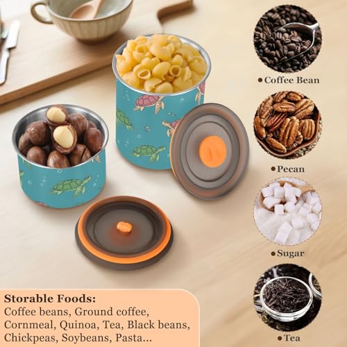 Contenedor hermético acero inoxidable 900 ml DOMIKING miniatura 4