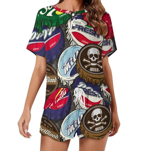Pyjama capsule de bière femme parfait pour vos soirées détente