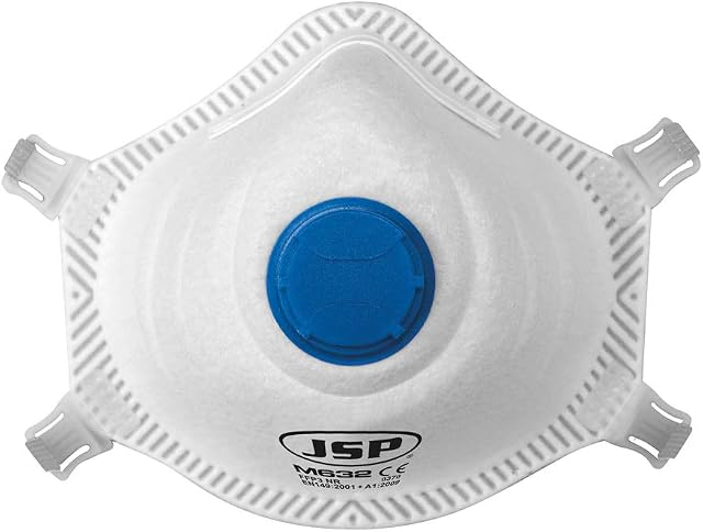 JSP Safety Moulded Disposable Mask FFP3 (M632) - Box of 10 - (BGZ130-000-A00), one size
