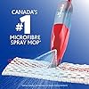 Vileda 1-2 Spray Max Mop 650 ML Mocio in microfibra con spruzzatore, mocio per pavimenti senza secchio, adatto a tutti i tipi di pavimenti, panno in microfibra riutilizzabile.