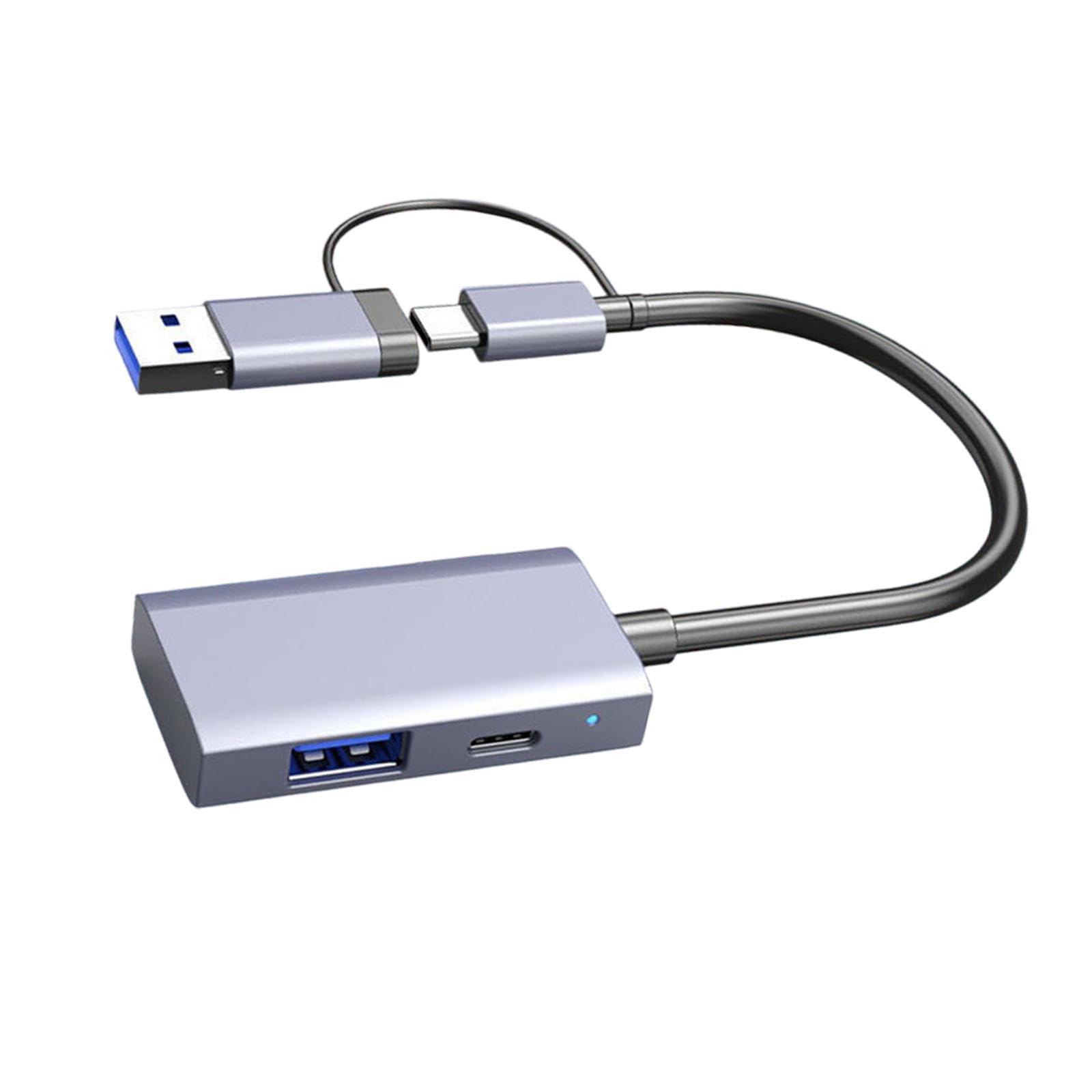 CALANDIS™ 4 in 1 Card Reader High Speed Transmission Double Interface Replacement Gray | Memory Card Readers & Adapters | Laptop & Desktop Accessories-image-14